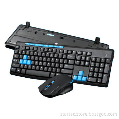 Wireless Stylish Keyboard with 6D Optical Mouse
